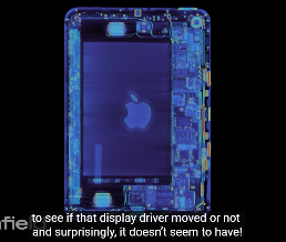 iFixit拆解2024款iPad mini：内部变化极小，“果冻屏”未完全解决
