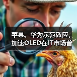 苹果、华为示范效应，加速OLED在IT市场普及应用