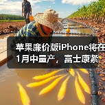 苹果廉价版iPhone将在1月中量产，富士康紧急招工