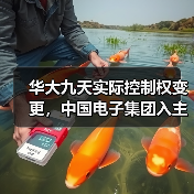 华大九天实际控制权变更，中国电子集团入主（图4）
