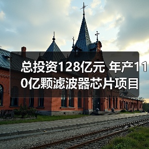 总投资128亿元 年产110亿颗滤波器芯片项目落地绵阳