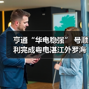亨通“华电稳强” 号顺利完成粤电湛江外罗海上风电项目首台风机安装（图4）