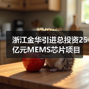 浙江金华引进总投资25亿元MEMS芯片项目（图2）