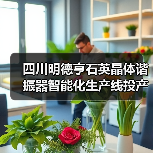 四川明德亨石英晶体谐振器智能化生产线投产（图2）