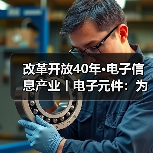 改革开放40年·电子信息产业丨电子元件：为工业健康发展保驾护航（图2）