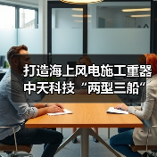 打造海上风电施工重器 中天科技“两型三船”命名交付（图4）