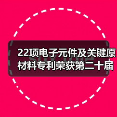 22项电子元件及关键原材料专利荣获第二十届中国专利奖（图4）