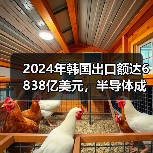 2024年韩国出口额达6838亿美元，半导体成增长主力（图3）