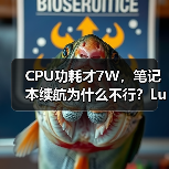 CPU功耗才7W，笔记本续航为什么不行？Lunar Lake VS Lakefield