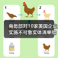 商务部对10家美国企业实施不可靠实体清单措施，28家列入出口管制控制名单（图3）
