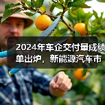 2024年车企交付量成绩单出炉，新能源汽车市场创新高（图3）
