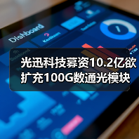 光迅科技募资10.2亿欲扩充100G数通光模块产能
