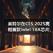 英特尔在CES 2025亮相首款Intel 18A芯片，2025年下半年量产（图3）