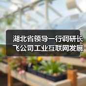 湖北省领导一行调研长飞公司工业互联网发展推进现状