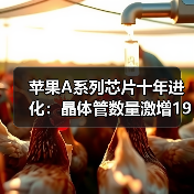 苹果A系列芯片十年进化：晶体管数量激增19倍，晶圆成本跃升300%