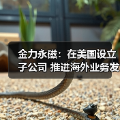 金力永磁：在美国设立子公司 推进海外业务发展