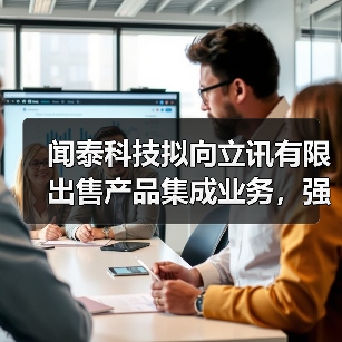 闻泰科技拟向立讯有限出售产品集成业务，强化半导体战略布局（图4）