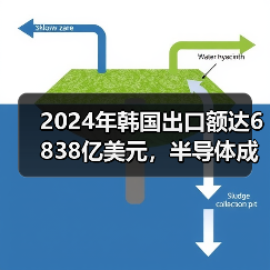 2024年韩国出口额达6838亿美元，半导体成增长主力（图2）