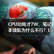 CPU功耗才7W，笔记本续航为什么不行？Lunar Lake VS Lakefi