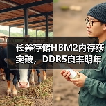 长鑫存储HBM2内存获突破，DDR5良率明年可达90%
