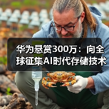 华为悬赏300万：向全球征集AI时代存储技术难题解答