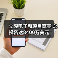 立隆电子新项目奠基 总投资达8400万美元（图1）