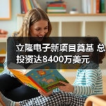 立隆电子新项目奠基 总投资达8400万美元（图3）